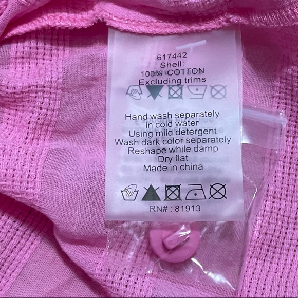 NEW Plenty by Tracy Reese Pink Babydoll Embroidered Blouse - Picture 12 of 14